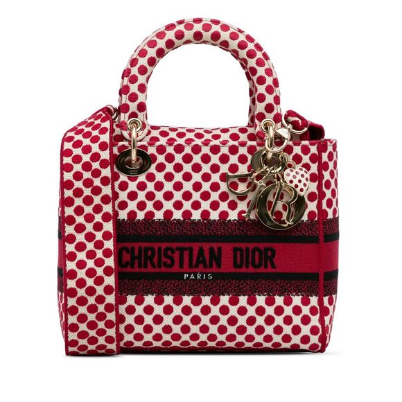 Pre Loved dior Women Red Satchel - Picture 1 of 8